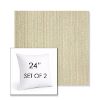 Picture of Posh Dove | Set of 2 | Sunbrella 24" Square Outdoor Throw Pillows with Premium Inserts