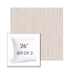 Picture of Abundant Parchment | Set of 2 | Sunbrella 26" Square Outdoor Throw Pillows with Premium Inserts