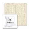 Picture of Abundant Snow | Set of 2 | Sunbrella 26" Square Outdoor Throw Pillows with Premium Inserts