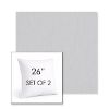 Picture of Canvas Marble | Set of 2 | Sunbrella 26" Square Outdoor Throw Pillows with Premium Inserts