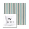 Picture of Costa Clearwater | Set of 2 | Sunbrella 26" Square Outdoor Throw Pillows with Premium Inserts