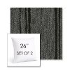 Picture of Harvest Basalt | Set of 2 | Sunbrella 26" Square Outdoor Throw Pillows with Premium Inserts