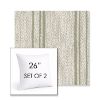 Picture of Harvest Nile | Set of 2 | Sunbrella 26" Square Outdoor Throw Pillows with Premium Inserts