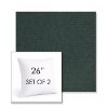 Picture of Heritage Alpine | Set of 2 | Sunbrella 26" Square Outdoor Throw Pillows with Premium Inserts