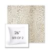 Picture of Instinct Dune | Set of 2 | Sunbrella 26" Square Outdoor Throw Pillows with Premium Inserts