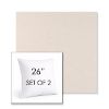 Picture of Nuance Cloud | Set of 2 | Sunbrella 26" Square Outdoor Throw Pillows with Premium Inserts