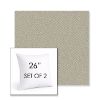Picture of Odette Sage | Set of 2 | Sunbrella 26" Square Outdoor Throw Pillows with Premium Inserts