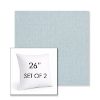 Picture of Ritsy Sky | Set of 2 | Sunbrella 26" Square Outdoor Throw Pillows with Premium Inserts