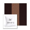 Picture of Rothko Sangria | Set of 2 | Sunbrella 26" Square Outdoor Throw Pillows with Premium Inserts