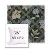 Picture of Trellis Topiary | Set of 2 | Sunbrella 26" Square Outdoor Throw Pillows with Premium Inserts