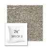 Picture of Tundra Penja | Set of 2 | Sunbrella 26" Square Outdoor Throw Pillows with Premium Inserts