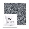 Picture of Undercurrent Tide | Set of 2 | Sunbrella 26" Square Outdoor Throw Pillows with Premium Inserts