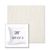 Picture of Adena Canvas | Set of 2 | Sunbrella 28" Square Outdoor Throw Pillows with Premium Inserts