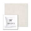 Picture of Bliss Linen | Set of 2 | Sunbrella 28" Square Outdoor Throw Pillows with Premium Inserts