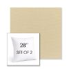 Picture of Canvas Antique Beige | Set of 2 | Sunbrella 28" Square Outdoor Throw Pillows with Premium Inserts