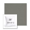 Picture of Canvas Charcoal | Set of 2 | Sunbrella 28" Square Outdoor Throw Pillows with Premium Inserts