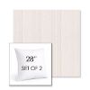 Picture of Carlo Sand | Set of 2 | Sunbrella 28" Square Outdoor Throw Pillows with Premium Inserts
