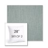 Picture of Cast Mist | Set of 2 | Sunbrella 28" Square Outdoor Throw Pillows with Premium Inserts