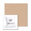 Picture of Cast Sand | Set of 2 | Sunbrella 28" Square Outdoor Throw Pillows with Premium Inserts