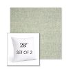 Picture of Chartres Mist | Set of 2 | Sunbrella 28" Square Outdoor Throw Pillows with Premium Inserts