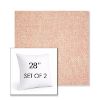 Picture of Chartres Rose | Set of 2 | Sunbrella 28" Square Outdoor Throw Pillows with Premium Inserts