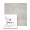 Picture of Chartres Silk | Set of 2 | Sunbrella 28" Square Outdoor Throw Pillows with Premium Inserts