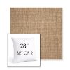 Picture of Crush Camel | Set of 2 | Sunbrella 28" Square Outdoor Throw Pillows with Premium Inserts