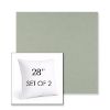 Picture of Exhale Rainwashed | Set of 2 | Sunbrella 28" Square Outdoor Throw Pillows with Premium Inserts