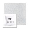 Picture of Frond Sky | Set of 2 | Sunbrella 28" Square Outdoor Throw Pillows with Premium Inserts