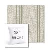 Picture of Harvest Nile | Set of 2 | Sunbrella 28" Square Outdoor Throw Pillows with Premium Inserts