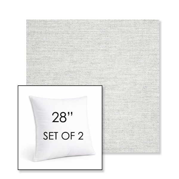 Picture of Idol Cloud | Set of 2 | Sunbrella 28" Square Outdoor Throw Pillows with Premium Inserts