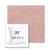 Picture of Kismet Coral | Set of 2 | Sunbrella 28" Square Outdoor Throw Pillows with Premium Inserts
