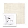 Picture of Kudos Vellum | Set of 2 | Sunbrella 28" Square Outdoor Throw Pillows with Premium Inserts
