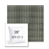 Picture of Lore Moss | Set of 2 | Sunbrella 28" Square Outdoor Throw Pillows with Premium Inserts