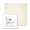 Picture of Margo Snow | Set of 2 | Sunbrella 28" Square Outdoor Throw Pillows with Premium Inserts