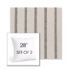 Picture of Mixi Fern | Set of 2 | Sunbrella 28" Square Outdoor Throw Pillows with Premium Inserts