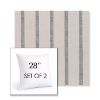 Picture of Mixi Sky | Set of 2 | Sunbrella 28" Square Outdoor Throw Pillows with Premium Inserts