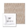 Picture of Mountains Sand | Set of 2 | Sunbrella 28" Square Outdoor Throw Pillows with Premium Inserts