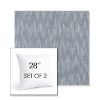 Picture of Mountains Slate | Set of 2 | Sunbrella 28" Square Outdoor Throw Pillows with Premium Inserts