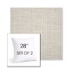 Picture of Proven Dove | Set of 2 | Sunbrella 28" Square Outdoor Throw Pillows with Premium Inserts
