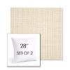 Picture of Proven Flax | Set of 2 | Sunbrella 28" Square Outdoor Throw Pillows with Premium Inserts