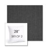 Picture of Switch Ash | Set of 2 | Sunbrella 28" Square Outdoor Throw Pillows with Premium Inserts