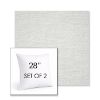 Picture of Switch Snow | Set of 2 | Sunbrella 28" Square Outdoor Throw Pillows with Premium Inserts