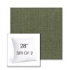 Picture of Willa Frond | Set of 2 | Sunbrella 28" Square Outdoor Throw Pillows with Premium Inserts