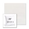 Picture of Willa Snow | Set of 2 | Sunbrella 28" Square Outdoor Throw Pillows with Premium Inserts