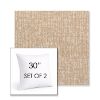 Picture of Abstraction Camel | Set of 2 | Sunbrella 30" Square Outdoor Throw Pillows with Premium Inserts