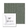 Picture of Abundant Seaglass | Set of 2 | Sunbrella 30" Square Outdoor Throw Pillows with Premium Inserts