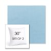 Picture of Canvas Air Blue | Set of 2 | Sunbrella 30" Square Outdoor Throw Pillows with Premium Inserts
