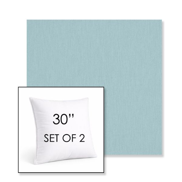 Picture of Canvas Curacao | Set of 2 | Sunbrella 30" Square Outdoor Throw Pillows with Premium Inserts