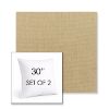 Picture of Canvas Heather Beige | Set of 2 | Sunbrella 30" Square Outdoor Throw Pillows with Premium Inserts